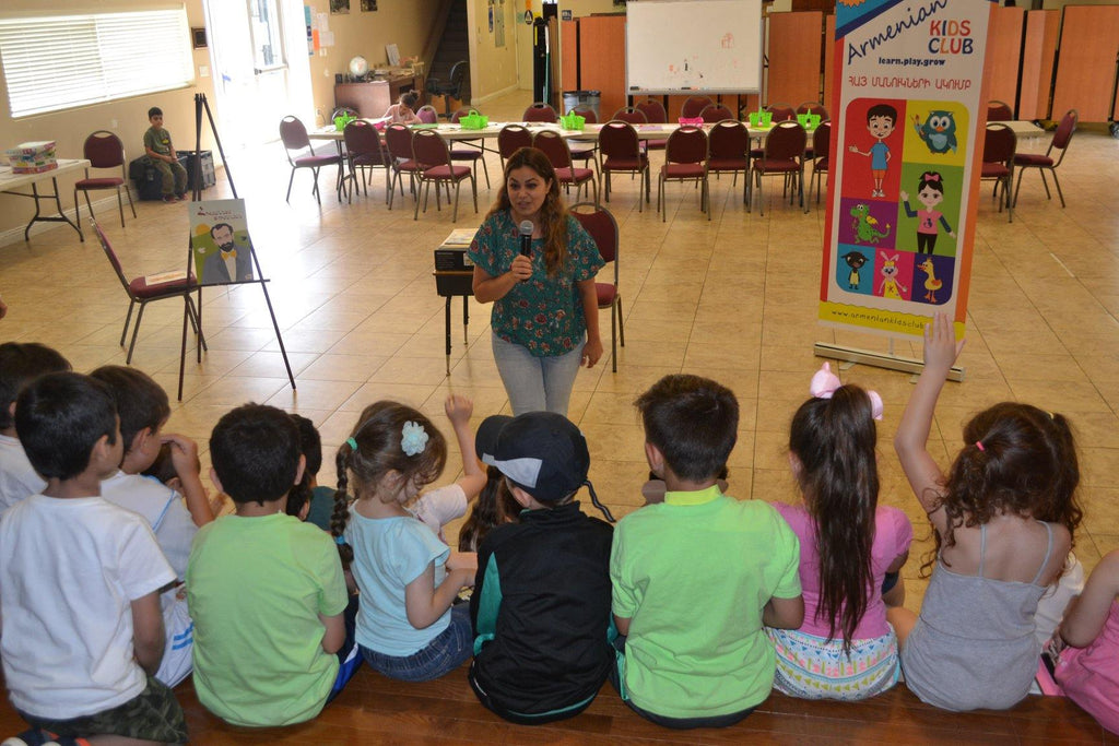Story Time at Merdinian Armenian School - Armenian Kids Club