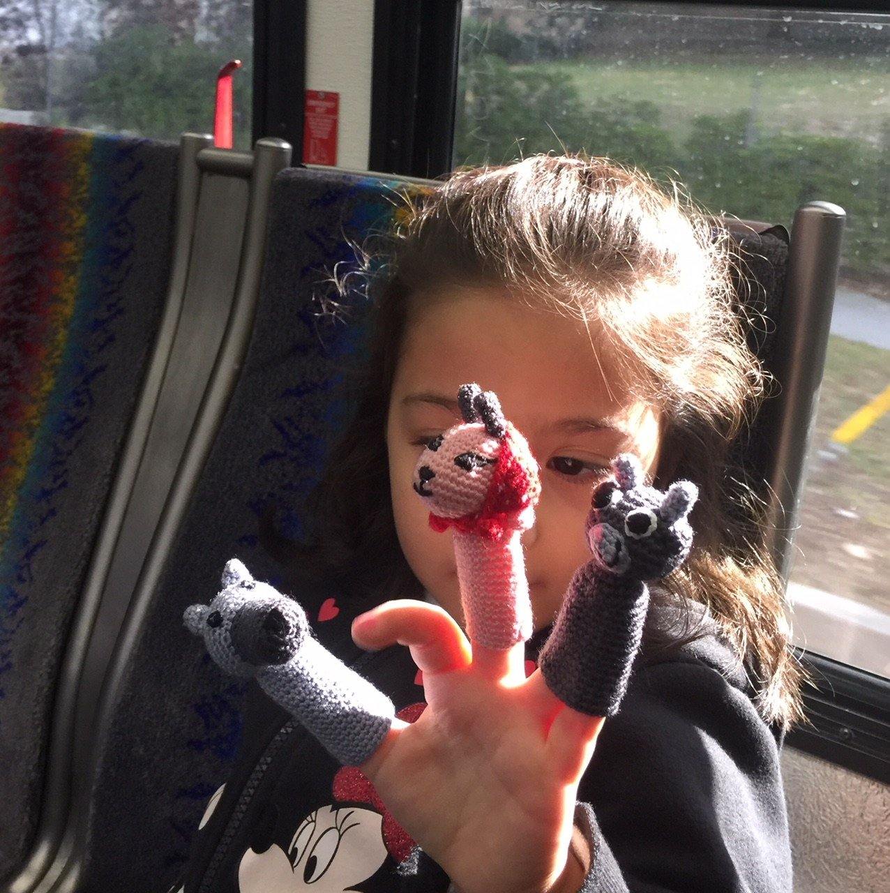 Our biggest finger puppet fan! - Armenian Kids Club