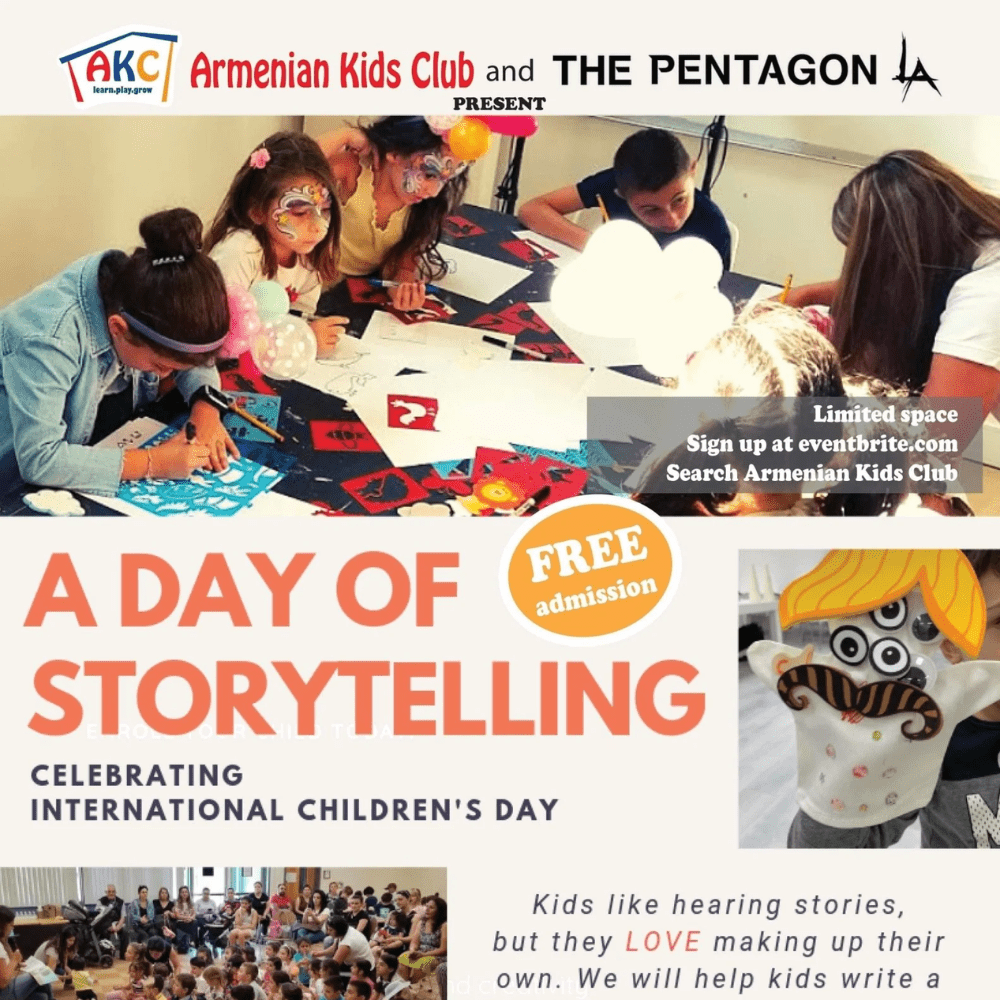 A Day of Storytelling - Armenian Kids Club