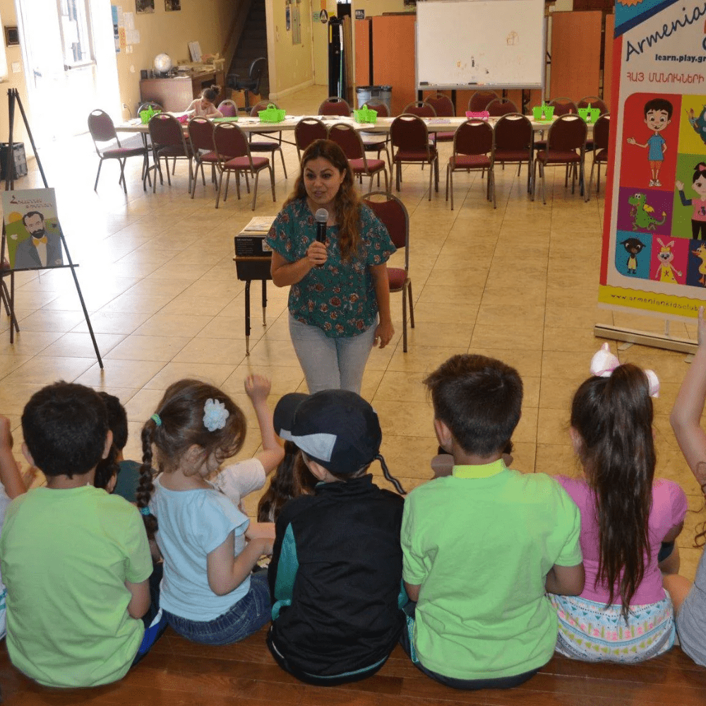 Story Time at Merdinian Armenian School - Armenian Kids Club