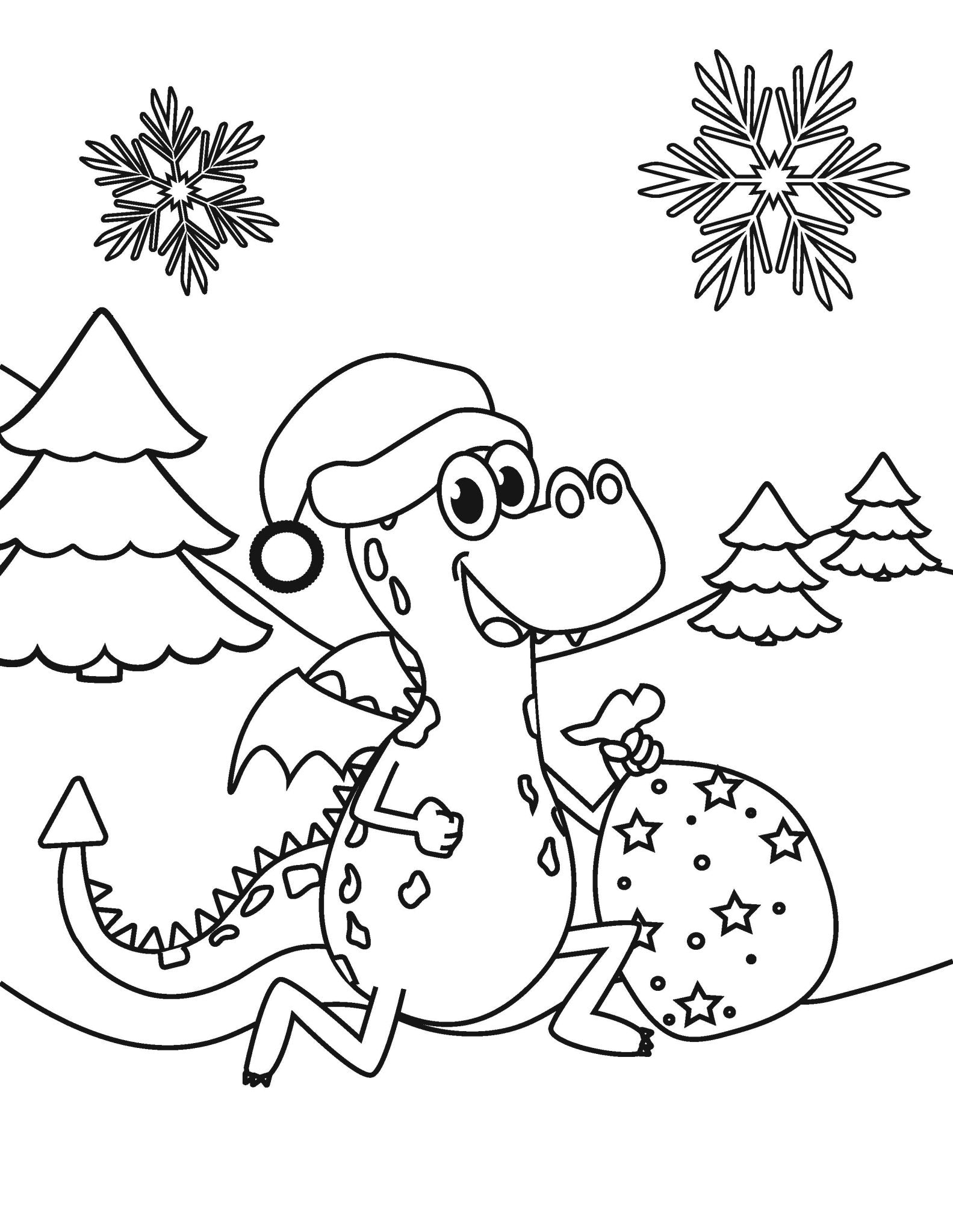 Winter Coloring Book - Workbook - Armenian Kids Club
